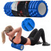 Масажний ролик  Hop-Sport HS-A045YG EVA 45 см blue - фото №5